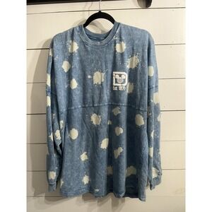 Walt‎ Disney World Spirit Jersey NEW w/ Tags Adult Large Denim Bleach Cotton